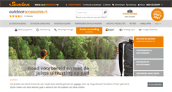 Desktop Screenshot of outdooraccessoires.nl